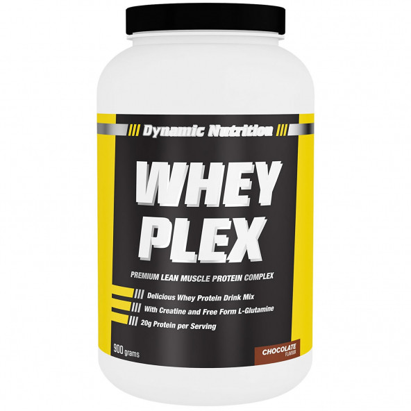 Dynamic Whey Plex Protein Tozu 900 gr (Çikolata Aromalı)