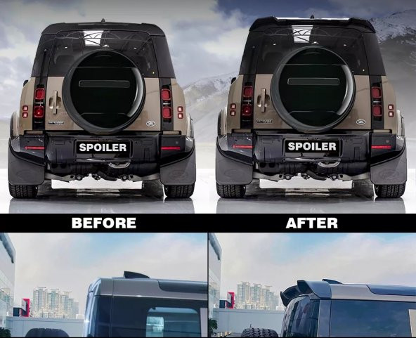 LAND ROVER YENİ DEFENDER BAGAJ ÜSTÜ SPOİLER 2020-2022 - 3