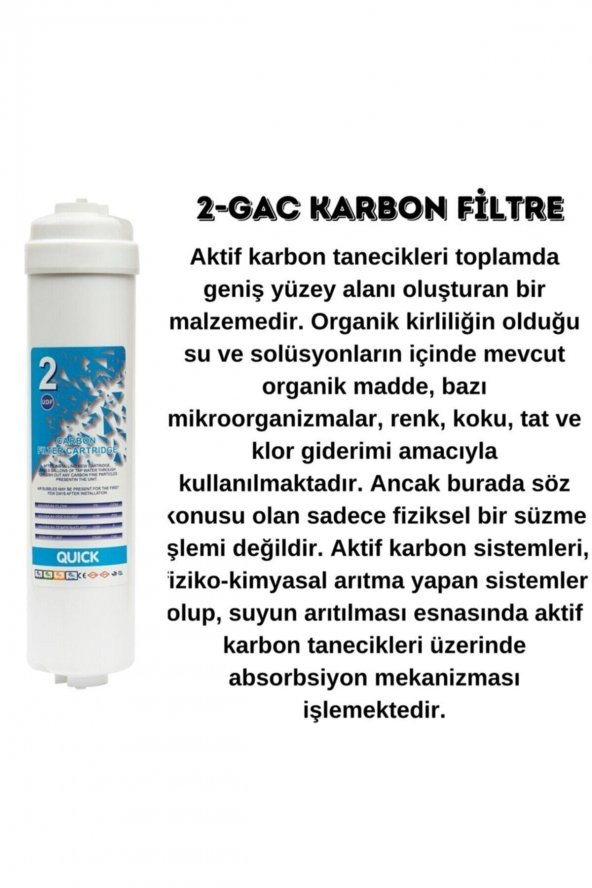 Aura Cebilon Silver Su Arıtma Cihazı Uyumlu 5li Filtre Set - 4