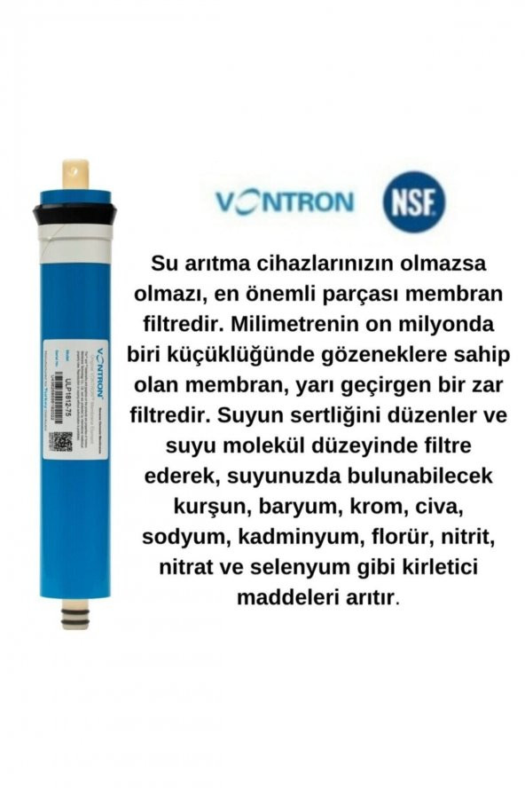 Aura Cebilon Silver Su Arıtma Cihazı Uyumlu 5li Filtre Set - 6