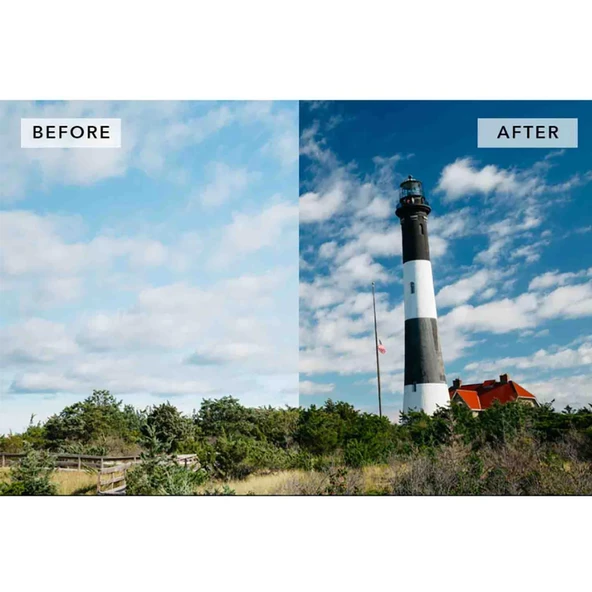 Cazipshop 40.5mm CPL Dairesel Polarize Filtre - Resim 3