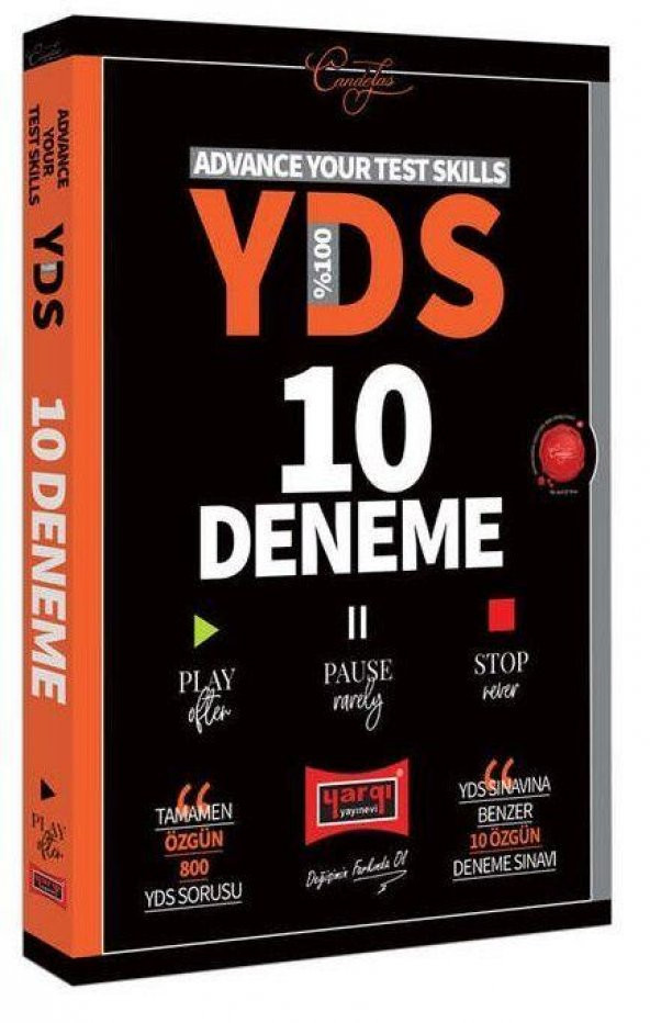 Advance Your Test Skills 100 YDS 10 Deneme Yargı Yayınları