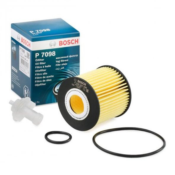 BOSCH YAĞ FİLTRESİ TOYOTA RAV4 IV 2.5 HYBRİD 15-18, 2.5 WD 12=>, LEXUS RX 350 AWD 06-15, 450H 08-15, 200GT