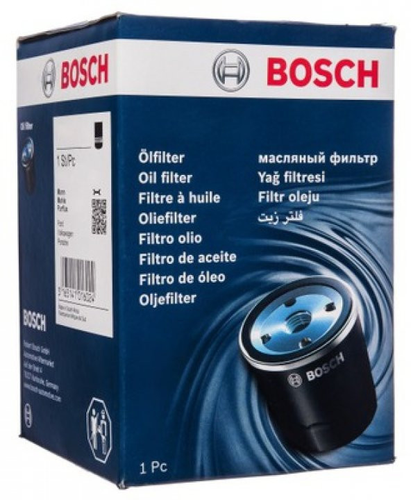 BOSCH YAĞ FİLTRESİ VOLVO RENAULT CHEVROLET CATERPILLAR