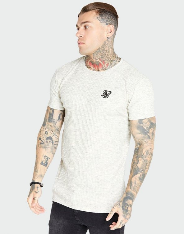 SikSilk Rib Gym Tee Erkek Tişört
