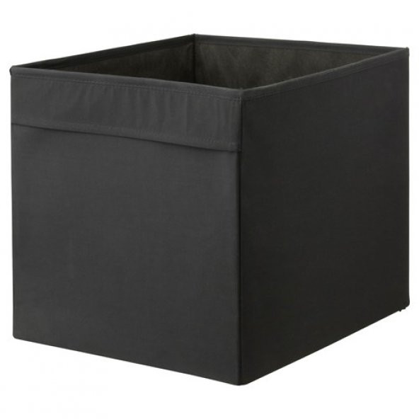 Düzenleyici Kutu IKEA Ev Düzeni Düzenleme Saklama Kutusu Siyah 33x38x33 cm
