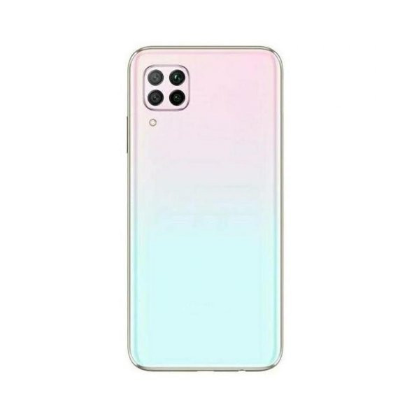 Huawei P40 Lite (JNY-LX1) ARKA KASA FUL PİL BATARYA KAPAĞI  PEMBE