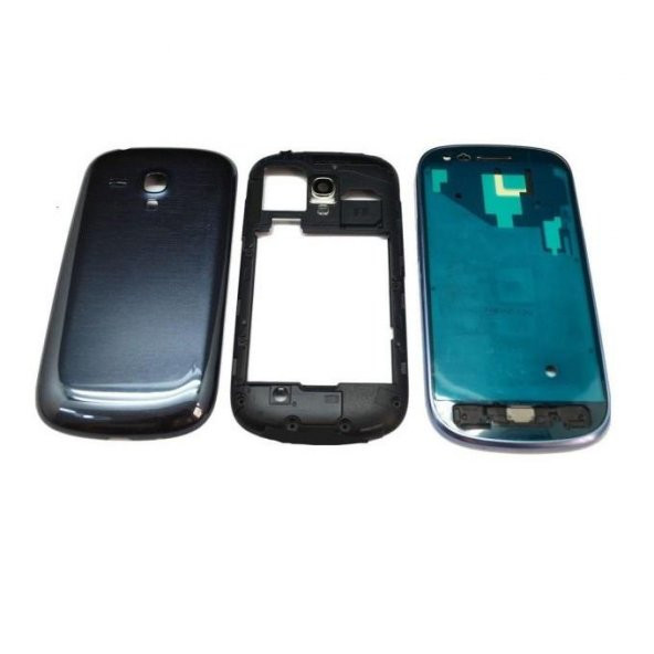Samsung Galaxy S3 (GT-I9300) FULL ARKA KASA KAPAK  SİYAH - 1