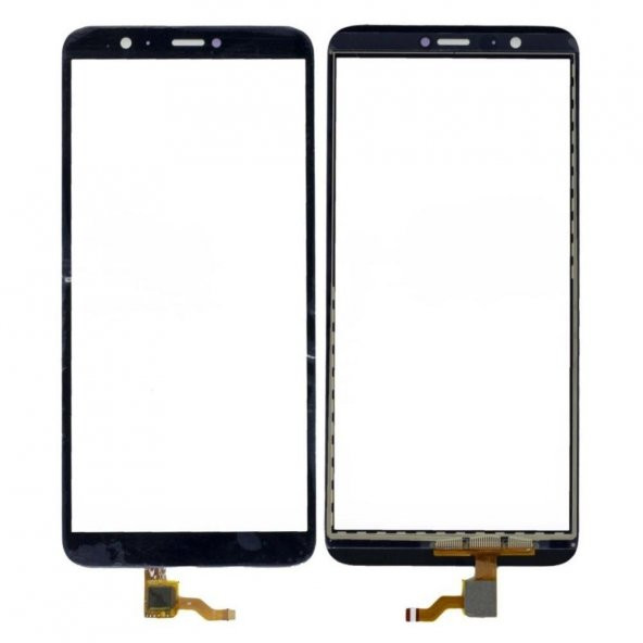 Huawei P Smart (FIG-LX1) PSMART  2018 DOKUNMATİK ÖN CAM LENS  SİYAH