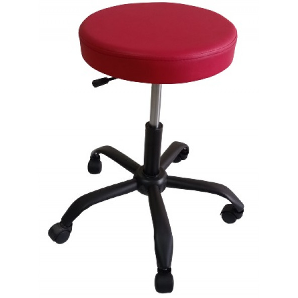 Siyah Metal Ayaklı Tabure Elden Hidrolikli - Resim 2