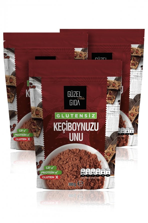 Güzel Ada Gıda Glutensiz Keçiboynuzu Unu