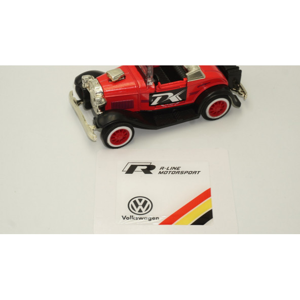 Volkswagen R Line Motorsport Logo Damla Silikon Plaka Logo Arma Amblem Yeni Stil - 2