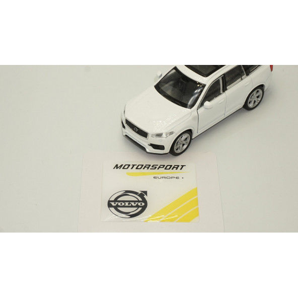 Volvo Motorsport Logo Damla Silikon Plaka Logo Arma Amblem Yeni Stil - 2