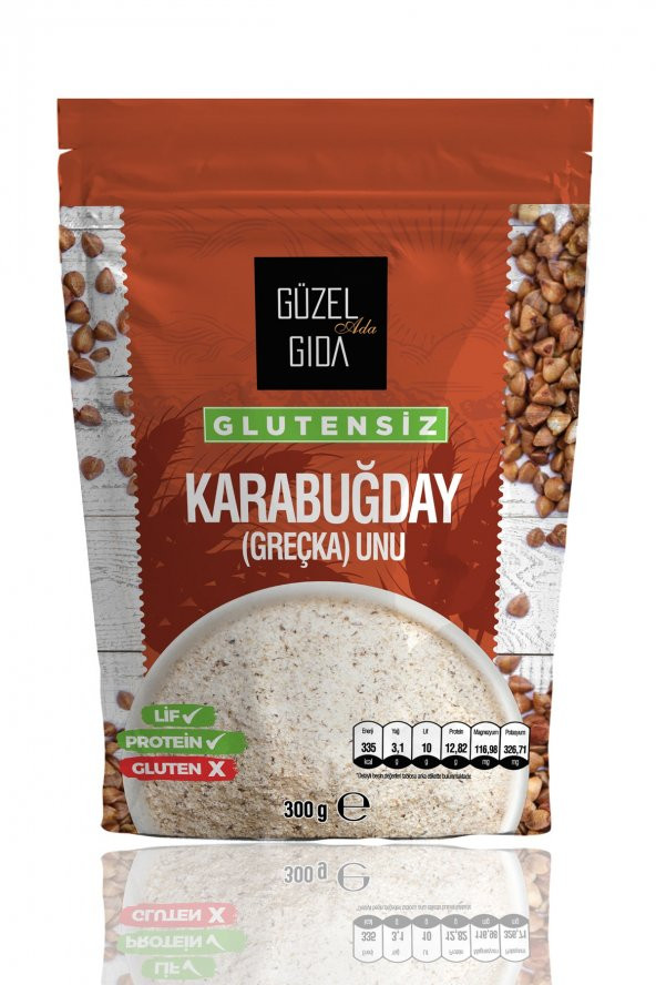 Güzel Ada Gıda Glutensiz Karabuğday Unu 300 gr