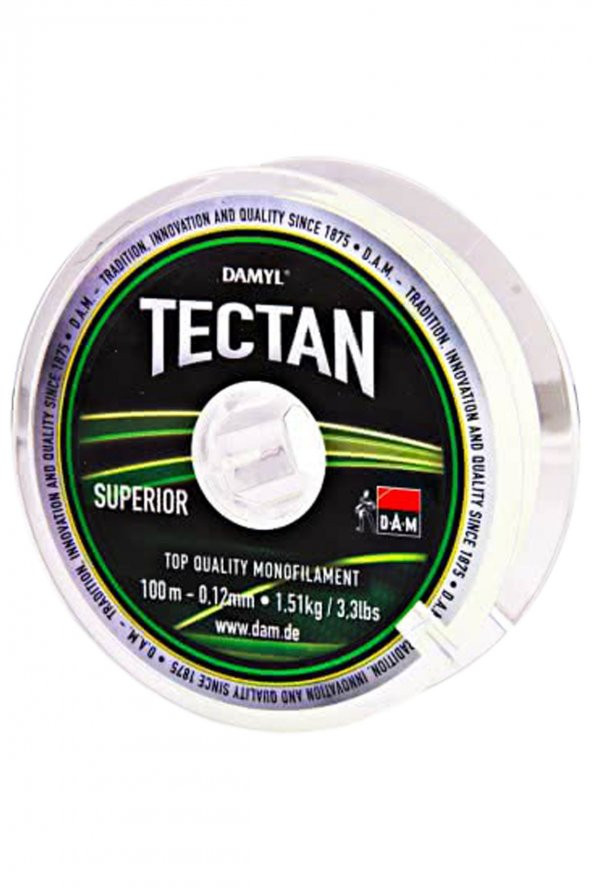 DAM TECTAN SUPERIOR 100 MT MONOFİLAMENT MİSİNA 0,45 MM 17,33 KG - 1