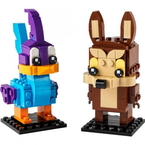 LEGO BrickHeadz 40559 Road Runner and Wile E. Coyote