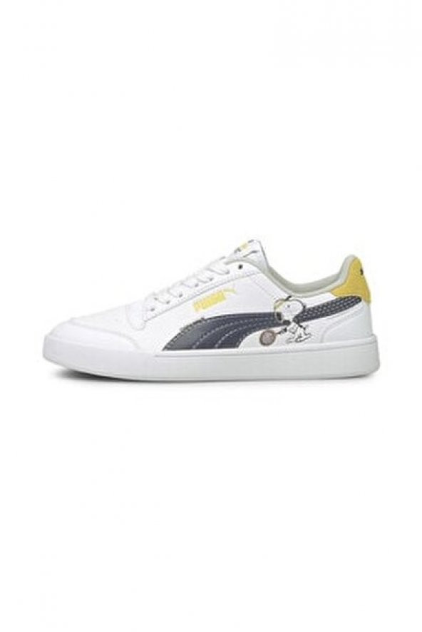 Puma x PEANUTS Shuffle KADIN Ayakkabı BEYAZ 37573901 (B-125) - Resim 2