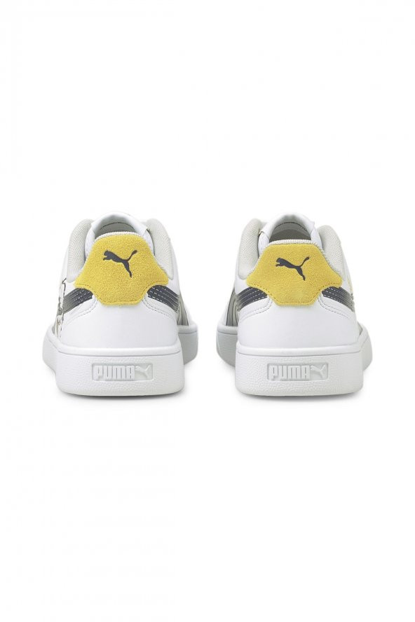 Puma x PEANUTS Shuffle KADIN Ayakkabı BEYAZ 37573901 (B-125) - Resim 4