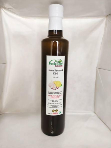 BESLENME DEDEKTİFİ Limon Sarımsak Kürü 500 Ml