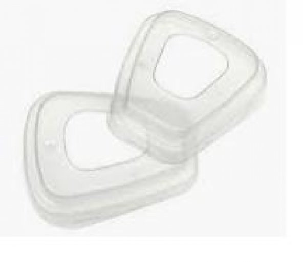 3M 7502 Yarım Yüz Maskesi + 3M 6059 Abek Filtre + 3M 5925 P2 Filtre +K501 Kapak - 8