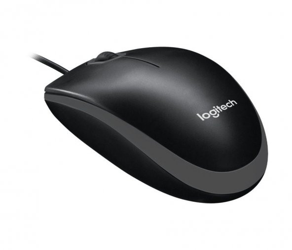 LOGITECH 910-003357 B100 KABLOLU USB MOUSE,SİYAH - 2