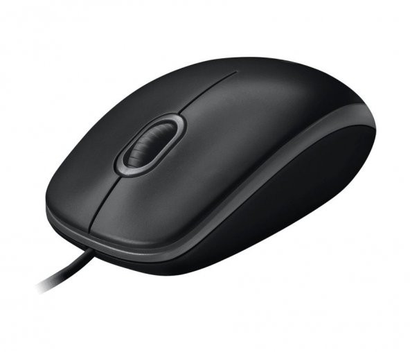 LOGITECH 910-003357 B100 KABLOLU USB MOUSE,SİYAH - 3