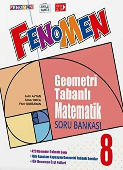 Gama 8.Sınıf Fenomen Geometri Tabanlı Matematik Soru Bankası