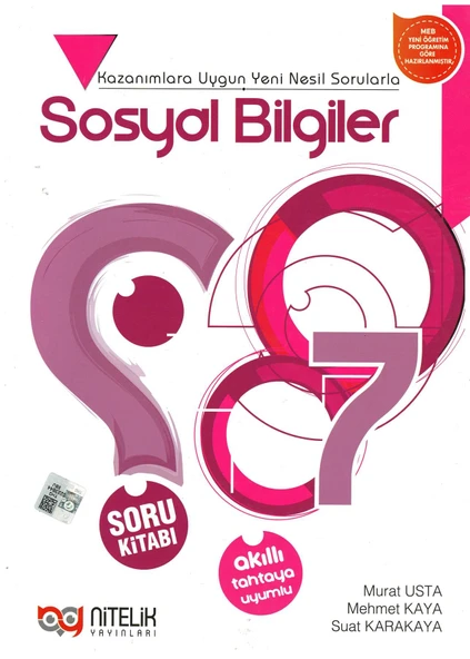 Nitelik 7. Sınıf Sosyal Bilgiler Soru Kitabı