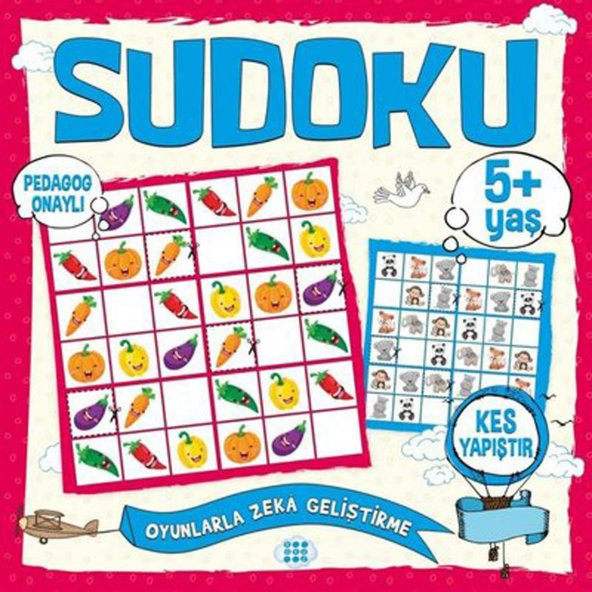 Çocuklar İçin Sudoku - Kes - Yapıştır 5+Yaş
