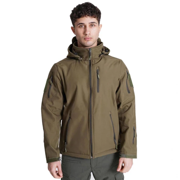 Vogel Softshell Yağmur Geçirmez Mont Haki - 1