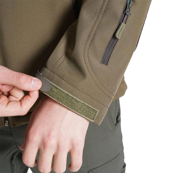 Vogel Softshell Yağmur Geçirmez Mont Haki - 4