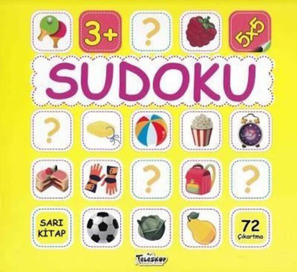 Sudoku 4x4 - Sarı Kitap