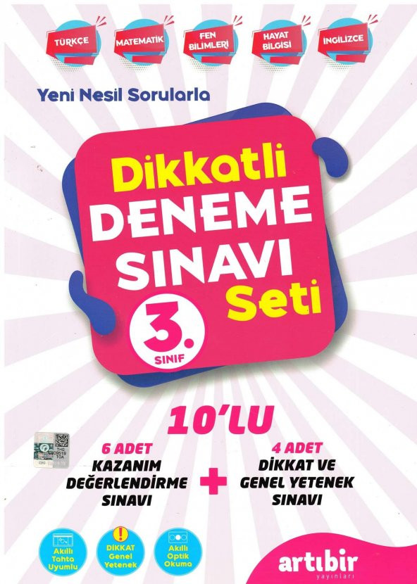 Atlıkarınca 3.Sınıf Dikkatli Deneme Sınavı