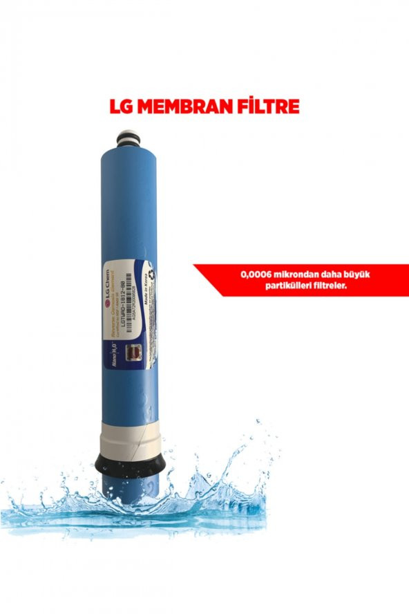 Ihlas Aura Cebilon Plus Uyumlu Su Arıtma Cihazı 12 Inç Inline 5li Membranlı Filtre Seti - Resim 5