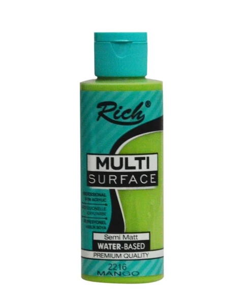 Rich Multi Surface Akrilik Boya Mango 120cc