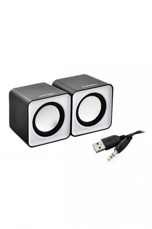 1+1 USB Girişli Speaker Hoparlör Sistemi