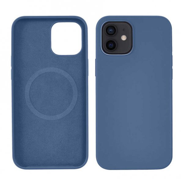 Apple iPhone 12 Kılıf Zore Silksafe Wireless Kılıf - 7