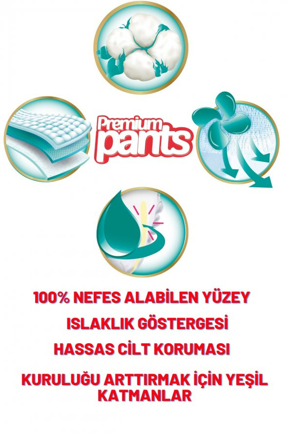 PREDO Premium Pants Külot Bezi 6 Numara 28 Adet + Islak Mendil 40lı - 2