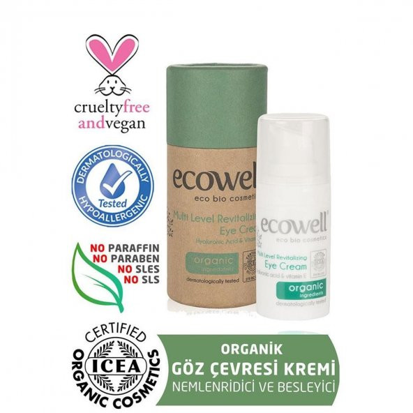 Ecowell Multi Level Revitalizing Göz Çevresi Kremi 15 Ml