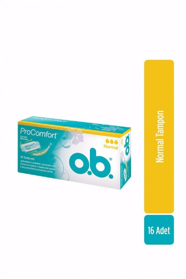 O.B. ProComfort Normal Tampon 16lı