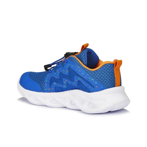 Vicco Hyper Desenli Unisex Çocuk Saks Mavi Spor Ayakkabı - 3