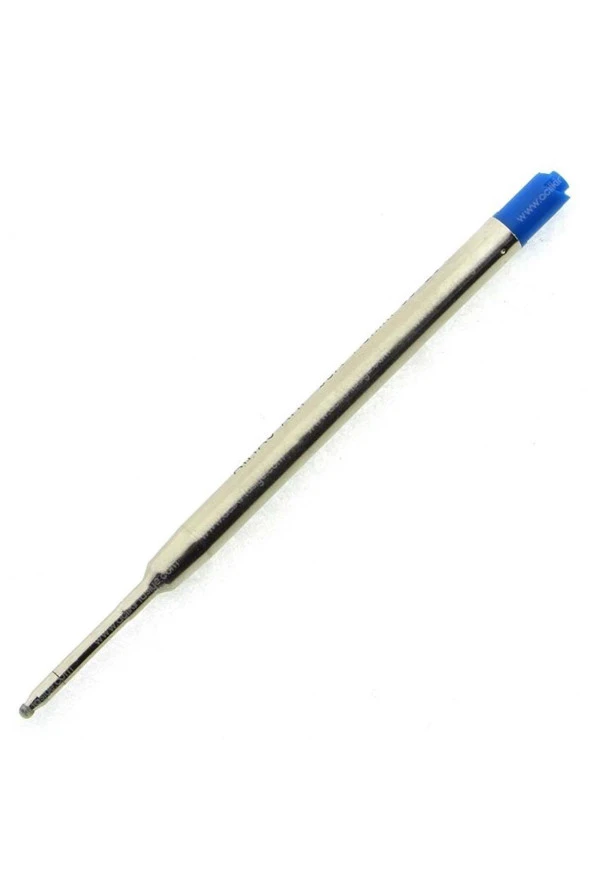 Mikro Aihao Parker Tipi Tükenmez Kalem Yedeği Metal Gövde Mavi (100 Lü Paket)