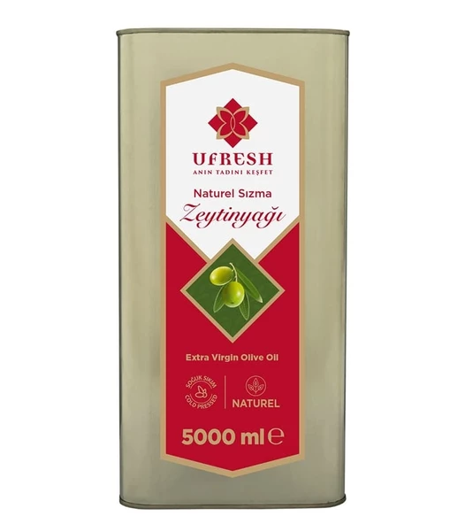 Naturel Sızma Zeytinyağı Teneke (5000 ml)