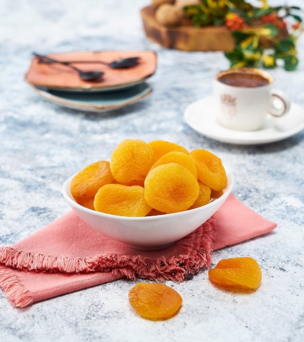 Jumbo Sarı Kayısı - Şeffaf Tabak (500 g) - 3