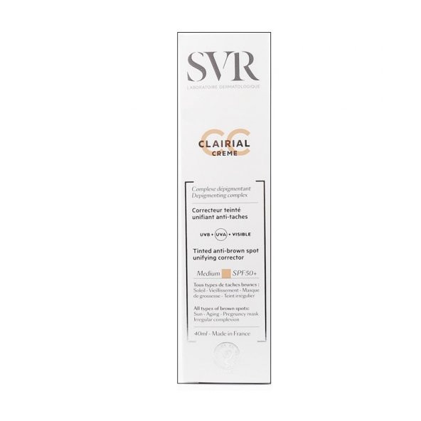 SVR Clairial Spf50 Light Açık Ton 40 ml CC Creme