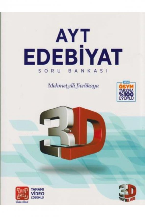 AYT 3D EDEBİYAT SORU BANKASI / ÇÖZÜM*