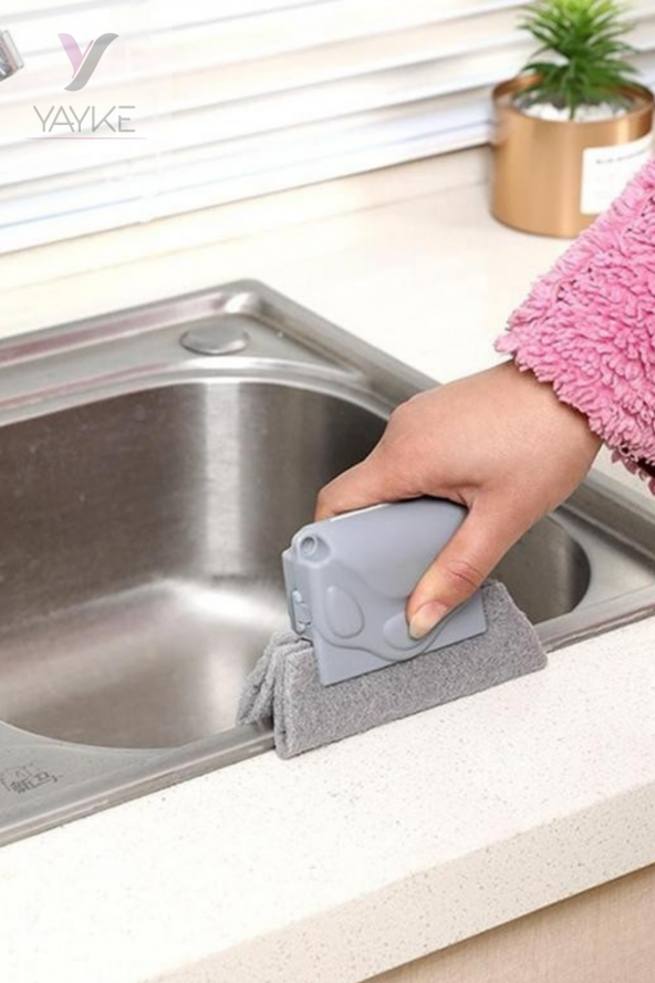 Yayke Pencere Panjur Oluk Kenarı Kapı Eşiği Duşakabin Aralık Temizleme Aparatı - Resim 3