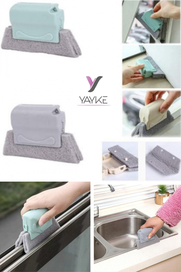 Yayke Pencere Panjur Oluk Kenarı Kapı Eşiği Duşakabin Aralık Temizleme Aparatı - Resim 4