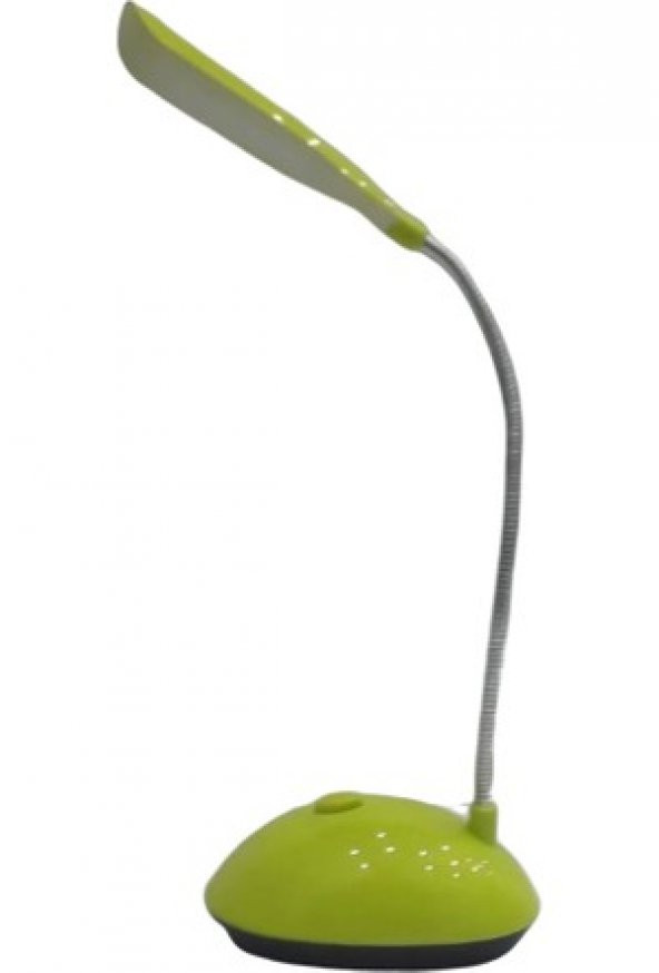 Yayke Mini Led Masa Lambası - Pilli Kitap Okuma Işığı - Led Lamba(Yeşil) - 3