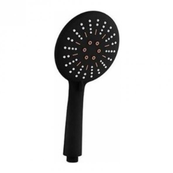 Yayke Piano Black Duş Başlığı Çift Fonksiyonlu Tasarruflu Duş Başlığı - 2